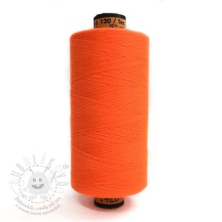 Polyesterová niť Amann Belfil-S 120 neon oranžová