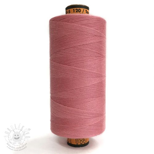 Polyesterová niť Amann Belfil-S 120 pastel růžová