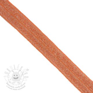 Lemovací guma glitter 20 mm orange