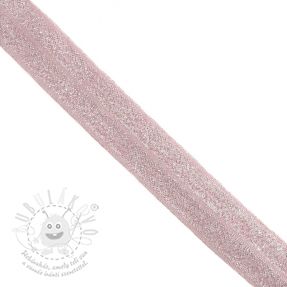 Lemovací guma glitter 20 mm rose