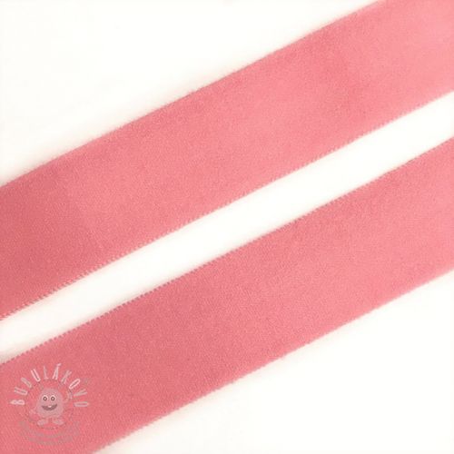 Lemovací guma matná 20 mm růžová světlá