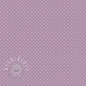 Bavlněná látka Petit dots lilac