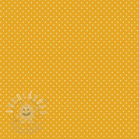 Bavlněná látka Petit dots yellow