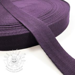 Popruh bavlna 4 cm violet