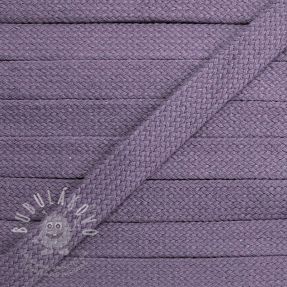 Bavlnená šnůra plochá 17 mm lavender