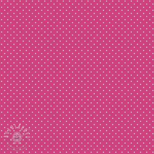 Bavlněná látka Petit dots pink
