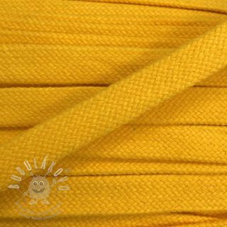 Bavlnená šnůra plochá 20 mm yellow