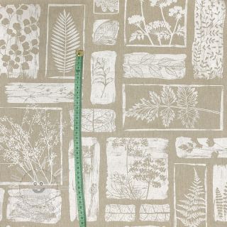 Dekorační látka Linenlook Herbarium patch