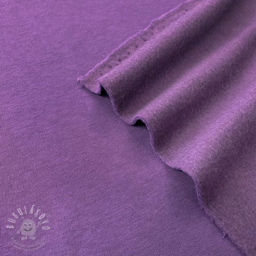 Teplákovina počesaná JOGGING purple
