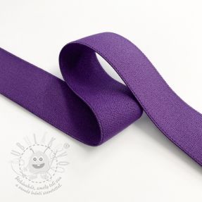 Guma hladká 2,5 cm purple