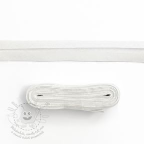 Lemovací proužek bavlna - 3 m white