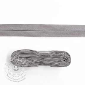 Lemovací proužek bavlna - 3 m light grey