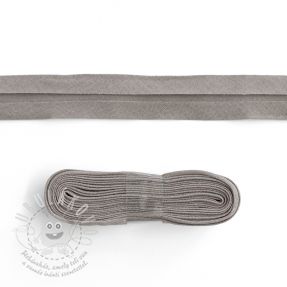 Lemovací proužek bavlna - 3 m grey
